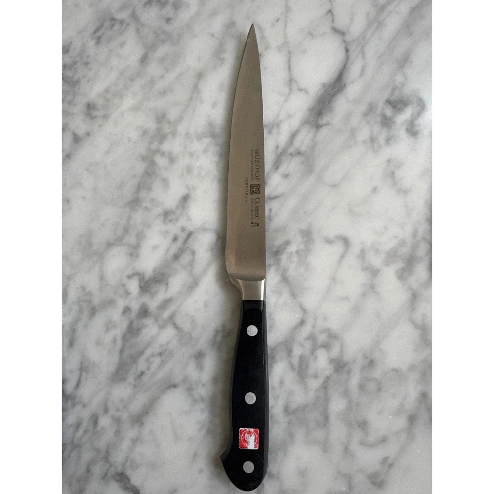 Wusthof Classic 7 Piece Knife Set Solingen Germany Forged Steel 4582 4149 4183